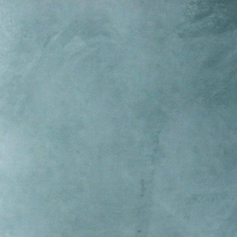 Mineral Aqua Green & Blush 55cm Velvet Cushion