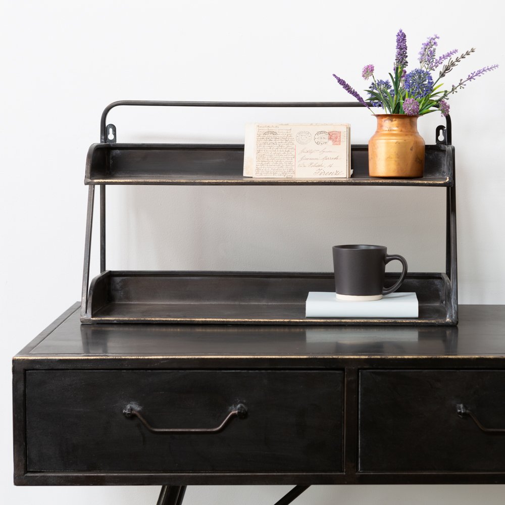 Desk Tidy & Wall Shelf Unit