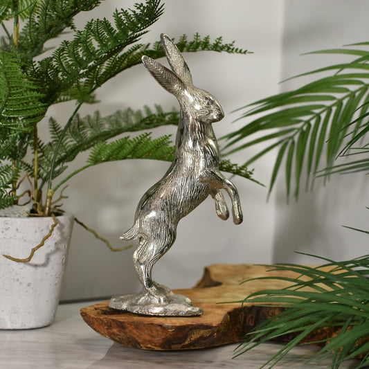Silver Hare Ornament
