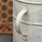 Zinc Storage Pots - Set of Two