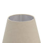 Charcoal Grey Column Table Lamp