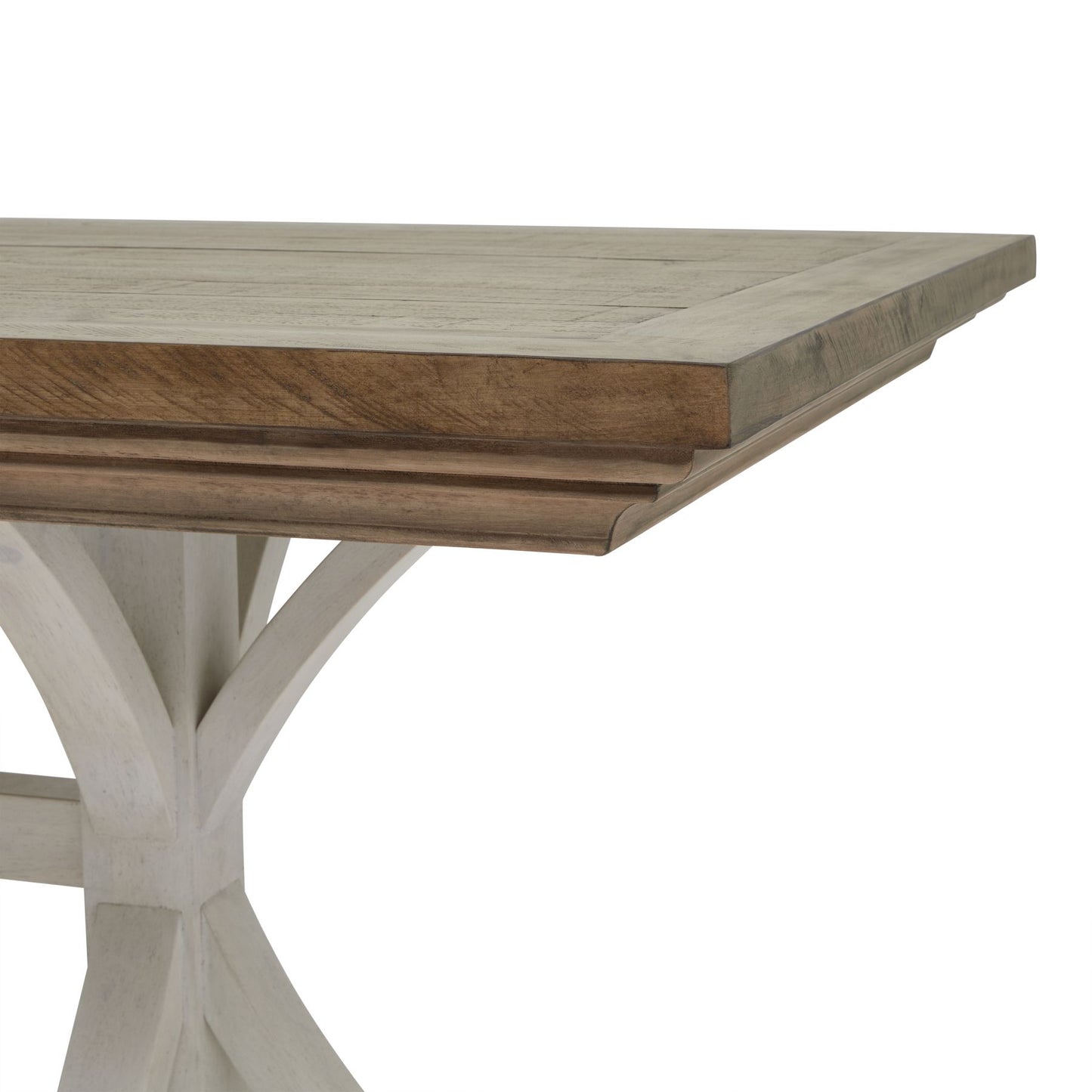 Bowed Leg Rectangular Dining Table