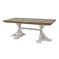 Bowed Leg Rectangular Dining Table