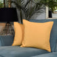 Linen Look 45cm - Pale Mustard Yellow
