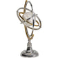 Mix Metal Tones Armilliary Sculpture