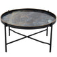 Blue and Gold - Marblised - Folding Coffee Table