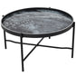 Black and Silver - Molten Metals - Folding Coffee Table