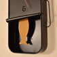 Sardine Tin Clock - Black & Mustard