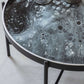 Black and Silver - Molten Metals - Folding Coffee Table