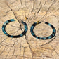 Levonna Large Hoop Earring - Poolside