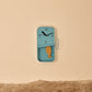 Sardine Tin Clock - Sky Blue & Mustard