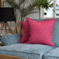 Linen Look 50cm - Cerise Pink