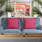 Linen Look 50cm - Cerise Pink