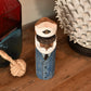 Captain - Carved Pillar Figurine