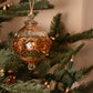 Carnival Band Handblown Glass Bauble - Amber - Large