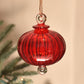 Victorian Coach - Egyptian Glass Bauble - Red - Large