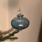 Victorian Coach - Egyptian Glass Bauble - Blue - Large