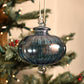Victorian Coach - Egyptian Glass Bauble - Blue - Large