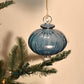 Victorian Coach - Egyptian Glass Bauble - Blue - Large