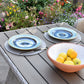 Round Woven Placemat - Dove Grey