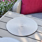 Round Woven Placemat - Dove Grey
