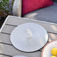 Round Woven Placemat - Dove Grey