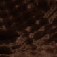 Faux Rabbit Fur Throw - Dark Chocolate