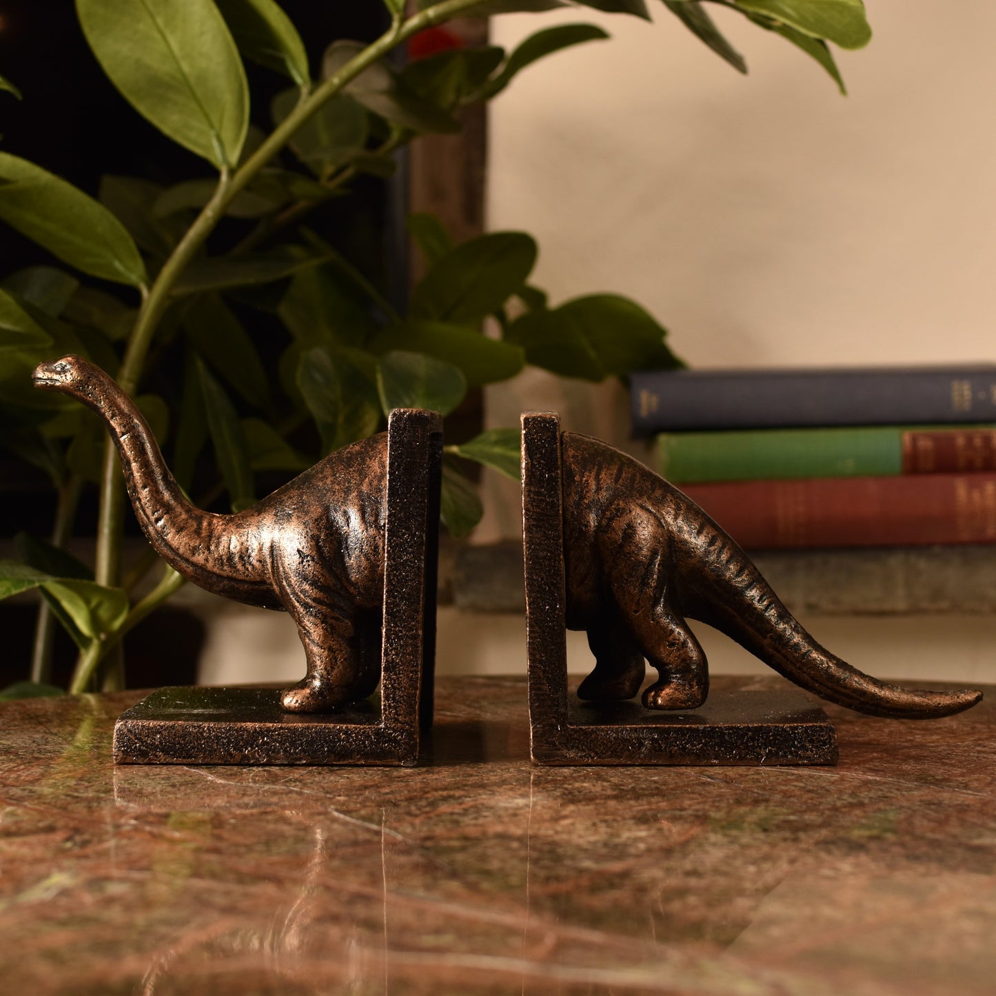 Brontosauras Dinosaur Bookends