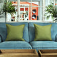 Linen Look 45cm - Olive Green