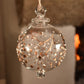 Fireworks Handblown Glass Bauble - Gold - Large