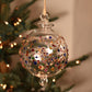 Fireworks Handblown Glass Bauble - Multi Coloured - Large