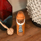 Fisherman - Carved Pillar Figurine