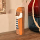 Fisherman - Carved Pillar Figurine