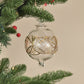 Gatsby Handblown Glass Bauble - Gold & Clear - Large