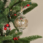 Gatsby Handblown Glass Bauble - Gold & Clear - Large