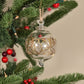 Gatsby Handblown Glass Bauble - Gold & Clear - Large