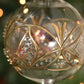 Gatsby Handblown Glass Bauble - Gold & Clear - Large