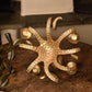 Gold Octopus Candle Holder