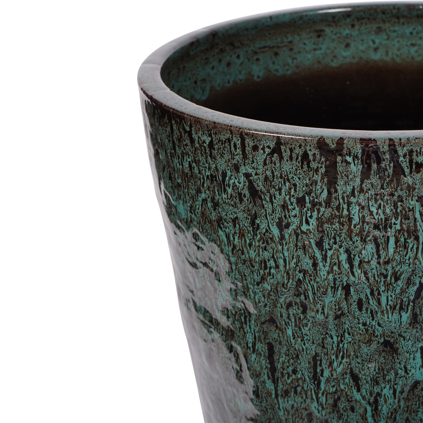 Iberico Planter - Large - Greens & Browns