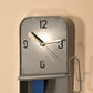 Sardine Tin Clock - Grey & Blue