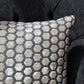 Beehive Velvet Cushion 43cm - Cream