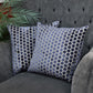Beehive Velvet Cushion 43cm - Navy Blue