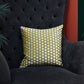 Beehive Velvet Cushion 43cm - Mustard Yellow