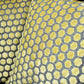 Beehive Velvet Cushion 56cm - Mustard Yellow