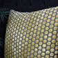 Beehive Velvet Cushion 56cm - Mustard Yellow