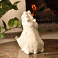 Big Mouth Hippo Bowl - Aged White