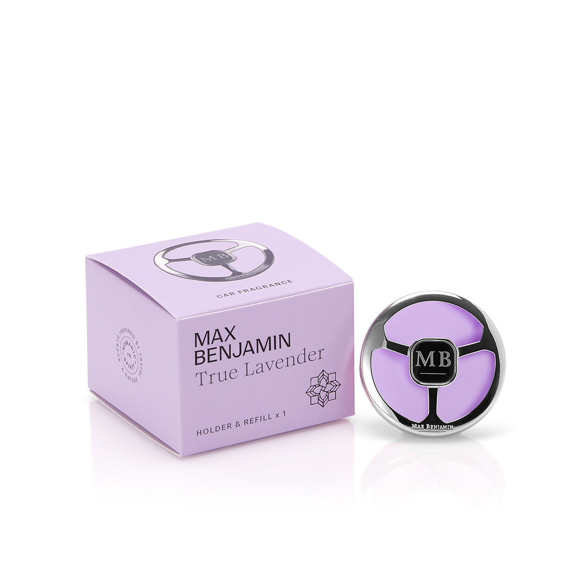 True Lavender Complete Car Fragrance - Max Benjamin