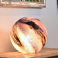 Inks & Pinks Glass Lamp - Sphere Large