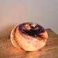 Inks & Pinks Glass Lamp - Pebble