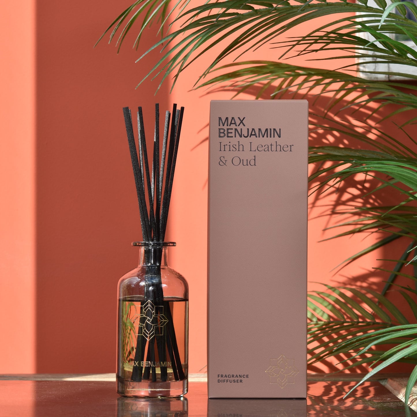 Irish Leather and Oud Diffuser - Max Benjamin